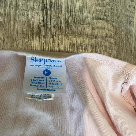 Halo Sleep Sack! Pink, size medium. - Picture 3 of 6